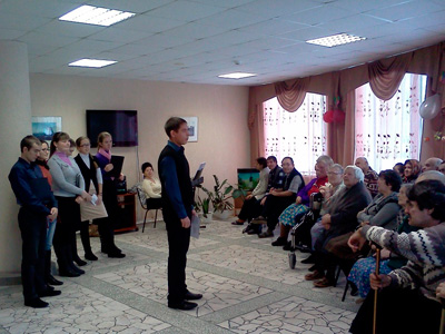 Православная молодежь Елабуги посетила Дом-интернат для престарелых и инвалидов