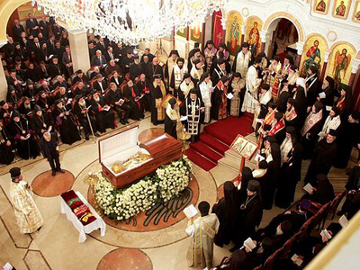 Делегация Русской Церкви приняла участие в отпевании Антиохийского Патриарха