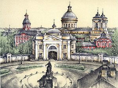 Конкурс детских рисунков, посвященных 300-летию Александро-Невской лавры, стартовал в Санкт-Петербурге