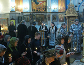 В Боровецком храме прошло чтение канона Андрея Критского 