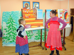 Детская воскресная школа готовится к Рождеству. Увеличить изображение. Размер файла: 279,83 Kb [800X600]