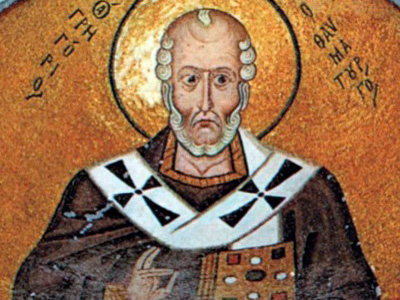 Святитель  Григорий чудотворец, епископ Неокесарийский (ок. 266-270)
