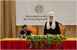 Слово Патриарха православным журналистам: «Вы призваны к делу служения Господу»