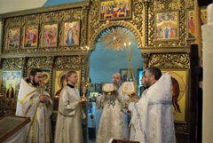 Божественная литургия в Елабужском Казнско-Богородицком монастыре. Увеличить изображение. Размер файла: 1178,73 Kb [1200X803]