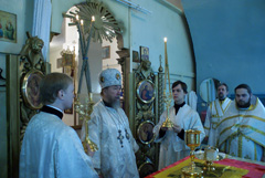 Божественная литургия в Елабужском Казнско-Богородицком монастыре. Увеличить изображение. Размер файла: 1021,41 Kb [1200X803]