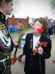 Молодежная группа «Рассвет» поздравила ветеранов. Размер файла: 554,16 Kb [900X1200]