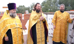 Закладка памятной капсулы в стену будущего храма в селе Старое Гришкино. Размер фото: 1007,96 Kb [1200X722]
