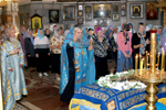 В Свято-Вознесенском Архиерейском соборе прошли праздничные Успенские богослужения. Размер изображения: 1152,94 Kb [1200X803]