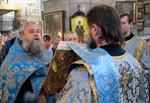 В Свято-Вознесенском Архиерейском соборе прошли праздничные Успенские богослужения. Размер изображения: 1169,47 Kb [1200X823]