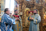 В Свято-Вознесенском Архиерейском соборе прошли праздничные Успенские богослужения. Размер изображения: 1086,31 Kb [1200X803]