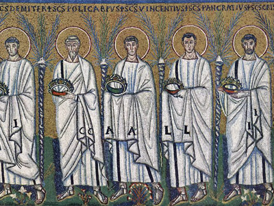 Мученики  Филимон,   Аполлоний,   Ариан  и   Феотих   (286-287)