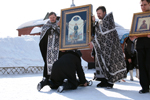 Пребывание мощей святой Матроны Московской в Боровецком храме. Увеличить изображение. Размер файла: 728,39 Kb [1200X800]