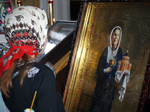 Иконы с мощами Николая Чудотворца и Матроны Московской. Размер изображения: 832,38 Kb [1605X1200]