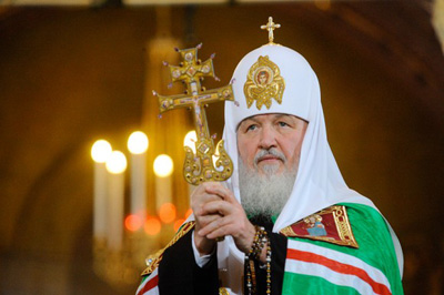Святейший Патриарх Кирилл. Размер изображения: 51,03 Kb [580X385]