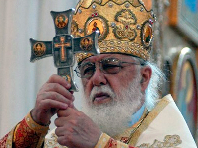 Грузинскому Патриарху Илие исполнилось 80 лет