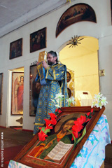 Божественная литургия в селе Лубяны. Увеличить изображение. Размер файла: 942,53 Kb [800X1200]