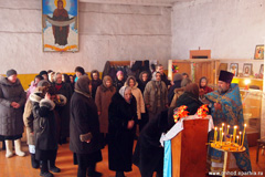 Божественная литургия в селе Лубяны. Увеличить изображение. Размер файла: 798,75 Kb [1200X800]