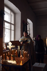 Божественная литургия в селе Лубяны. Увеличить изображение. Размер файла: 642,76 Kb [800X1200]