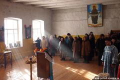 Божественная литургия в селе Лубяны. Увеличить изображение. Размер файла: 644,56 Kb [1200X800]