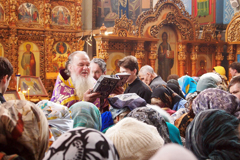 Праздник Торжества Православия в Архиерейском подворье. Увеличить изображение. Размер файла: 948,29 Kb [1200X800]