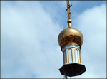 На храм св. Георгия Победоносца установлены купола. Размер изображения: 1070,7 Kb [1200X884]
