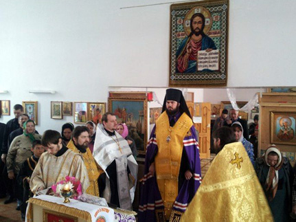Епископ Альметьевский Мефодий посетил Муслюмовский район