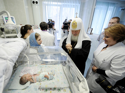 Святейший Патриарх Кирилл: По количеству абортов можно судить о нравственном состоянии общества