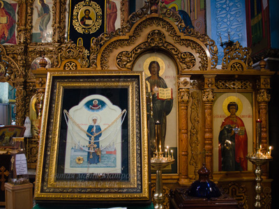 В Боровецкую церковь прибыла чудотворная икона Матроны Московской