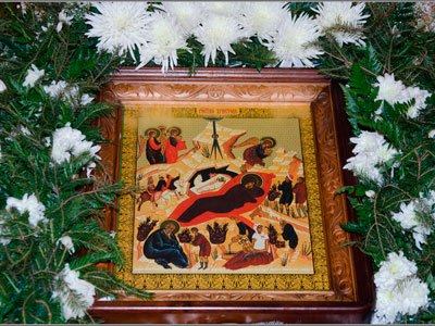 Праздник Рождества Христова в Боровецкой церкви
