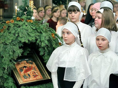 Детская архиерейская Литургия состоялась в Екатеринбурге